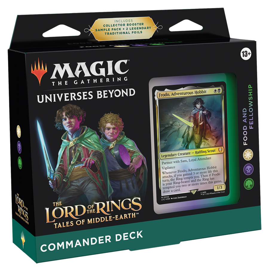 The Lord of the Rings: Tales of Middle-Earth - Commander Deck Food and Fellowship - English