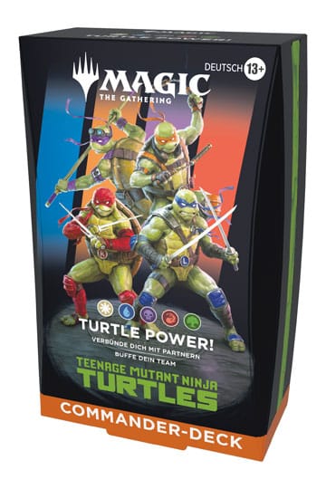 Magic: The Gathering – Teenage Mutant Ninja Turtles Commander-Deck Deutsch