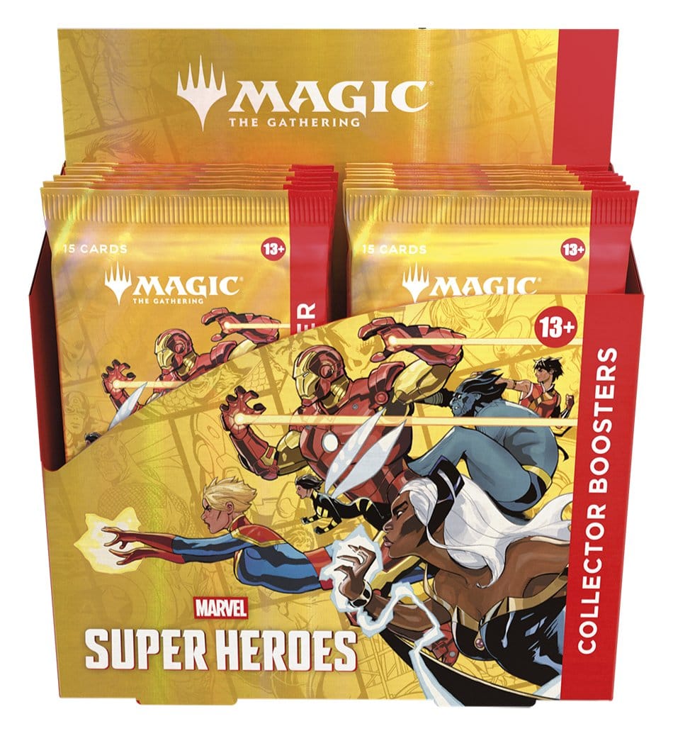 Magic: The Gathering – Marvel Super Heroes Sammler-Booster Display (12) Deutsch