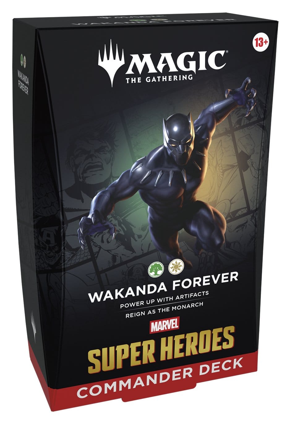 Magic: The Gathering – Marvel Super Heroes Commander Deck - Wakanda Forever Englisch