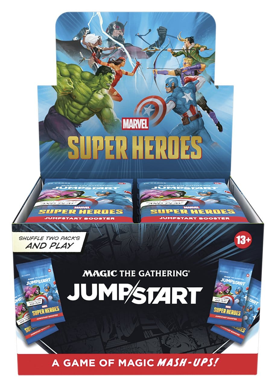 Magic: The Gathering – Marvel Super Heroes Jumpstart Booster Display (24) Deutsch