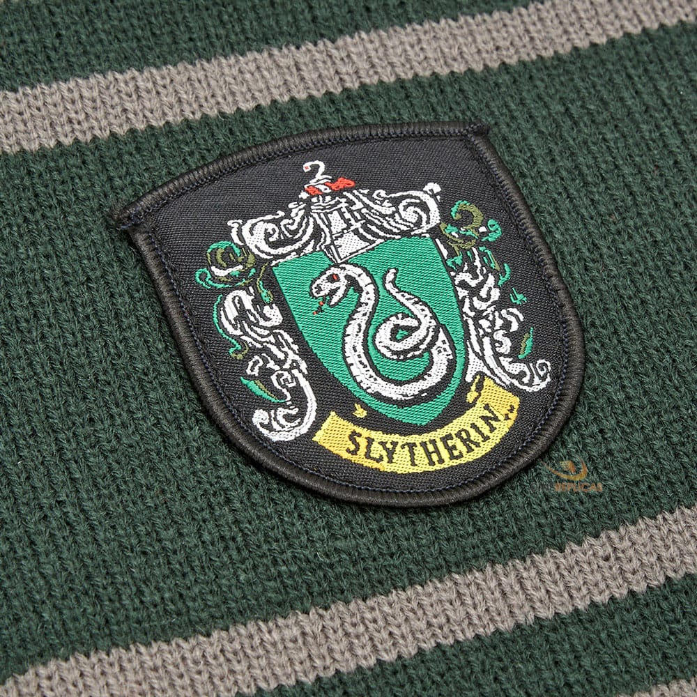 Harry Potter Schal – Slytherin Hausfarben (190 cm)