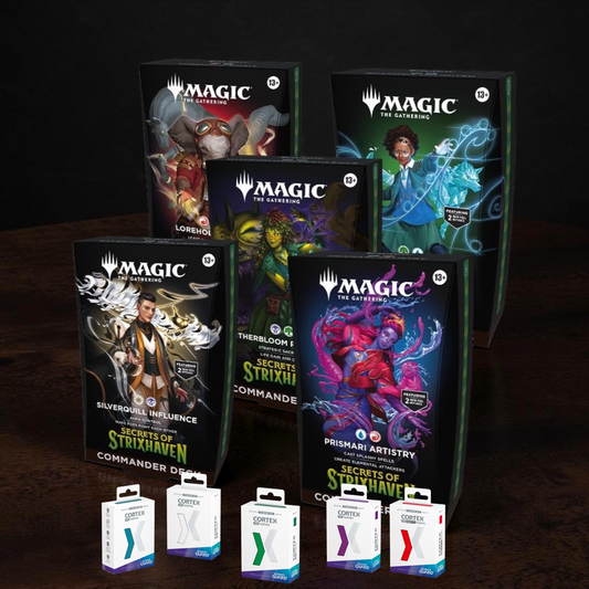 Secrets of Strixhaven Commander Deck BUNDLE Englisch