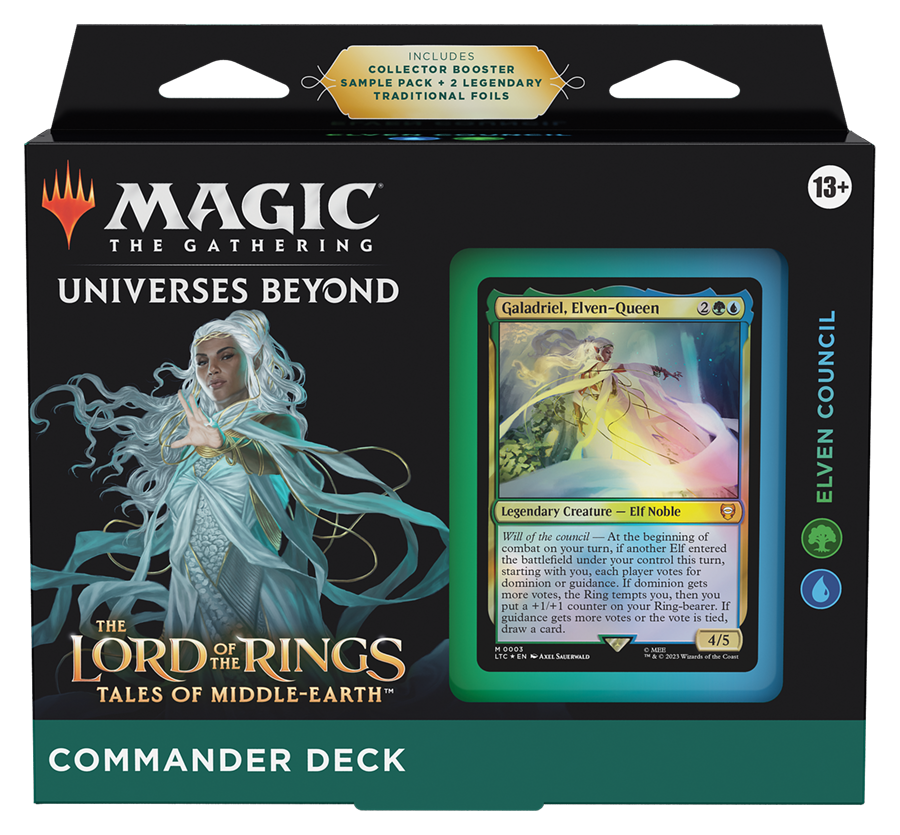The Lord of the Rings: Tales of Middle-Earth - Commander Deck Elven Council - English