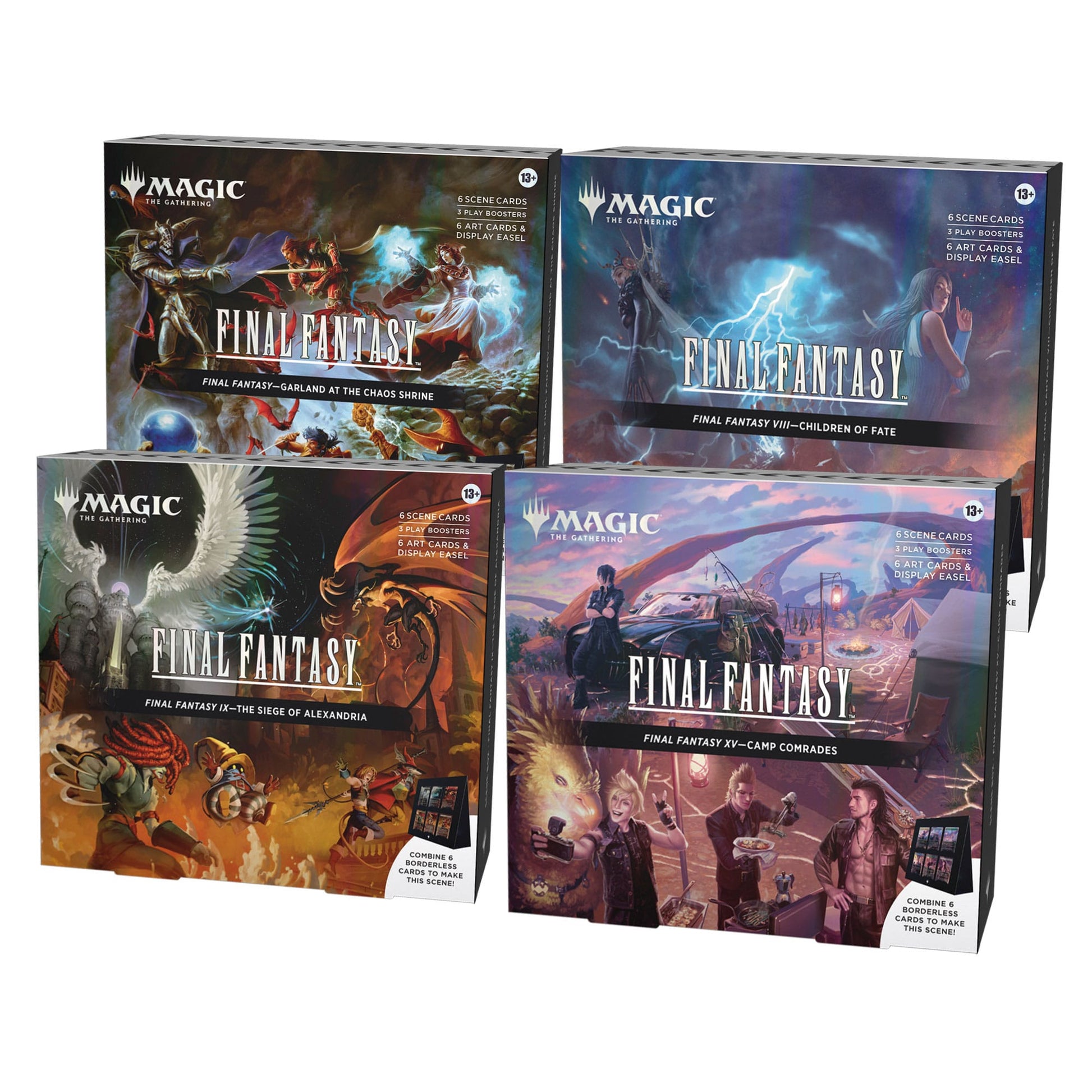 Magic the Gathering Final Fantasy Szenenboxen Display Englisch