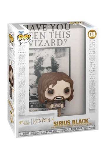 Harry Potter Funko POP! Comic Cover – Sirius Black mit Poster
