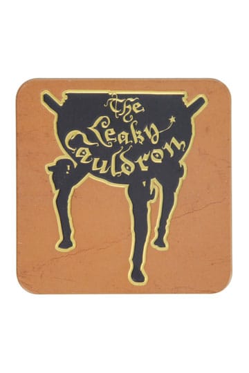 Harry Potter Leaky Cauldron Glas & Untersetzer Set