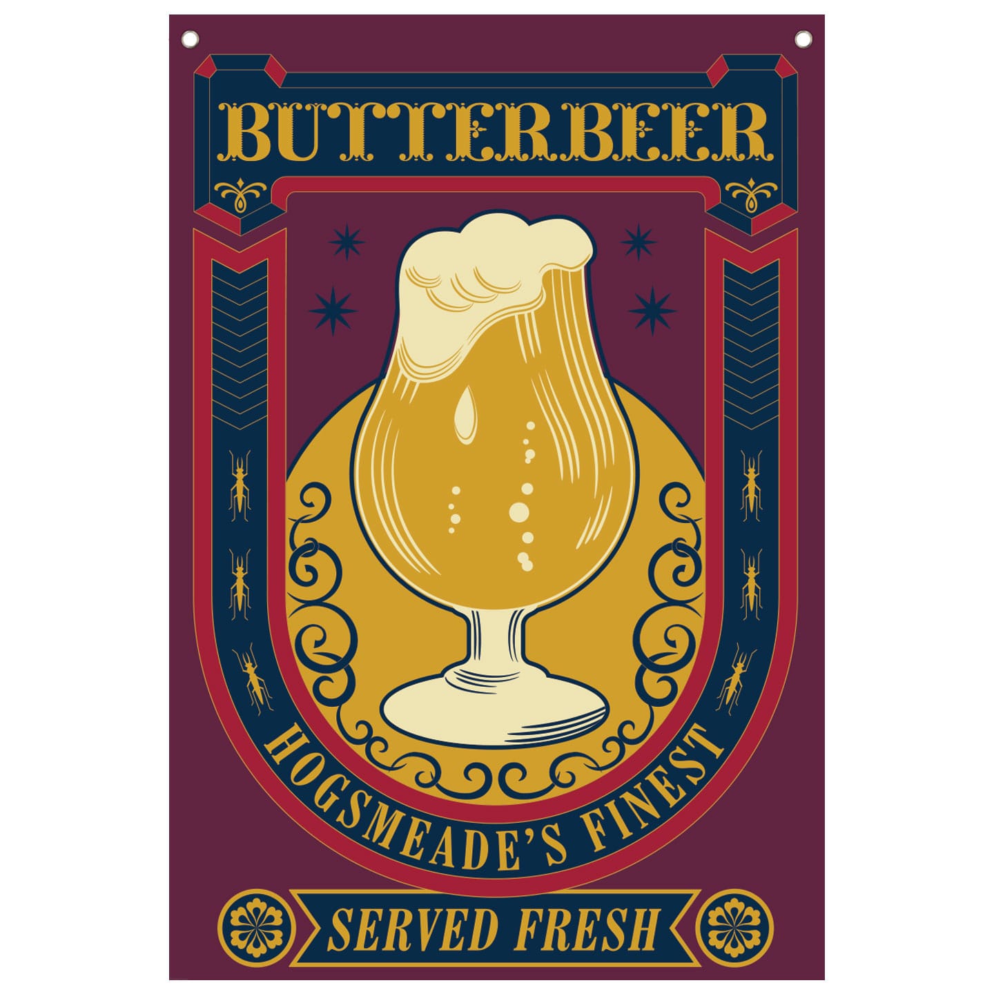 Harry Potter Wandbehang – Butterbeer