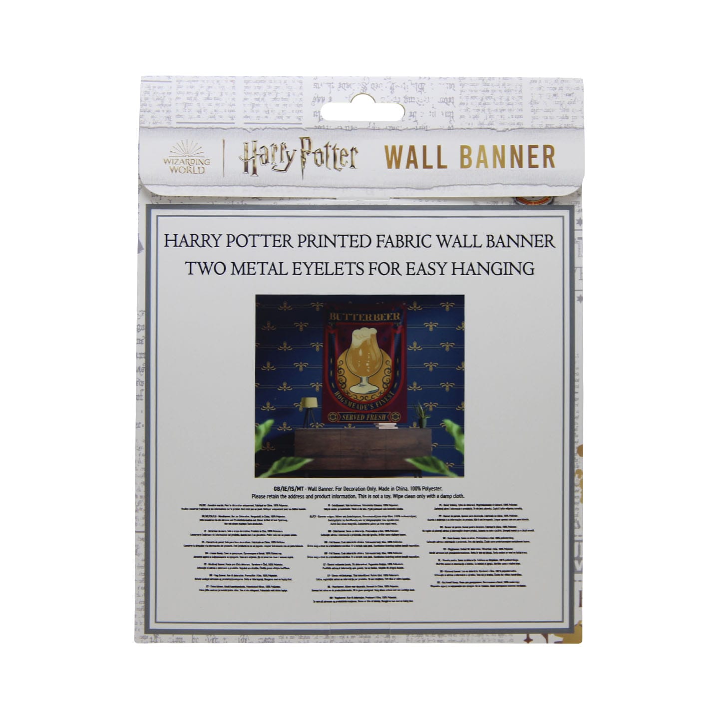 Harry Potter Wandbehang – Butterbeer