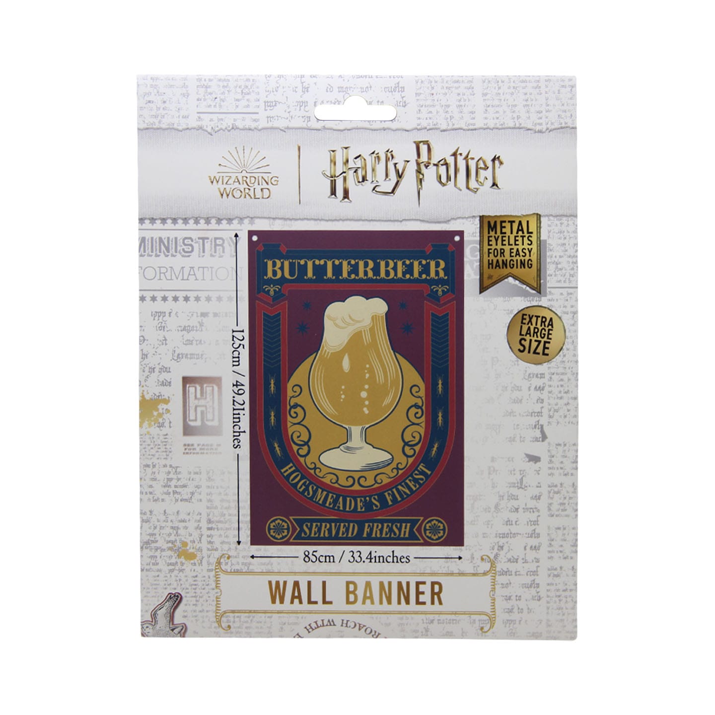 Harry Potter Wandbehang – Butterbeer