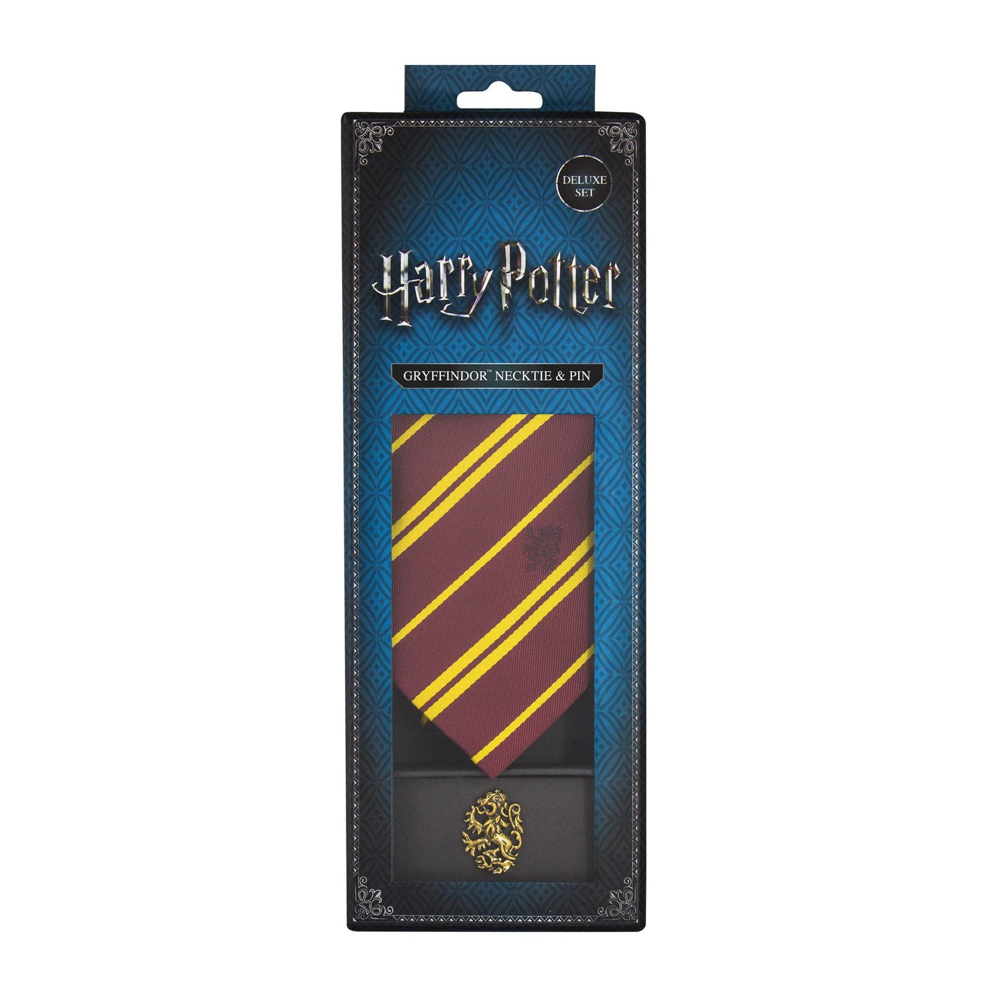 Harry Potter Krawatte & Ansteck-Pin Deluxe Box – Gryffindor