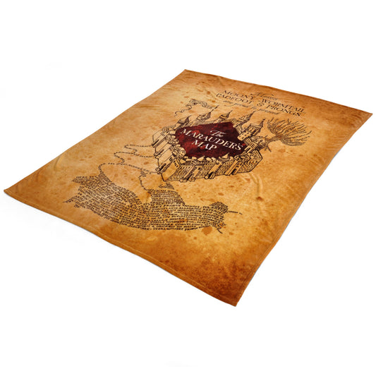 Harry Potter Fleecedecke – Marauder’s Map (180 × 200 cm)