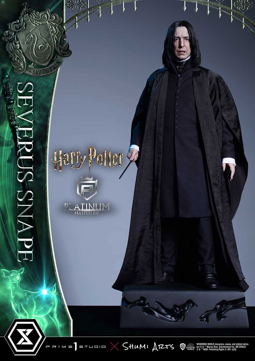 Harry Potter Platinum Masterline Statue 1/3 – Severus Snape (55 cm) | Limitiert auf 150 Stück