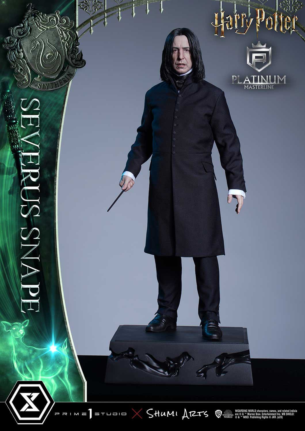 Harry Potter Platinum Masterline Statue 1/3 – Severus Snape (55 cm) | Limitiert auf 150 Stück
