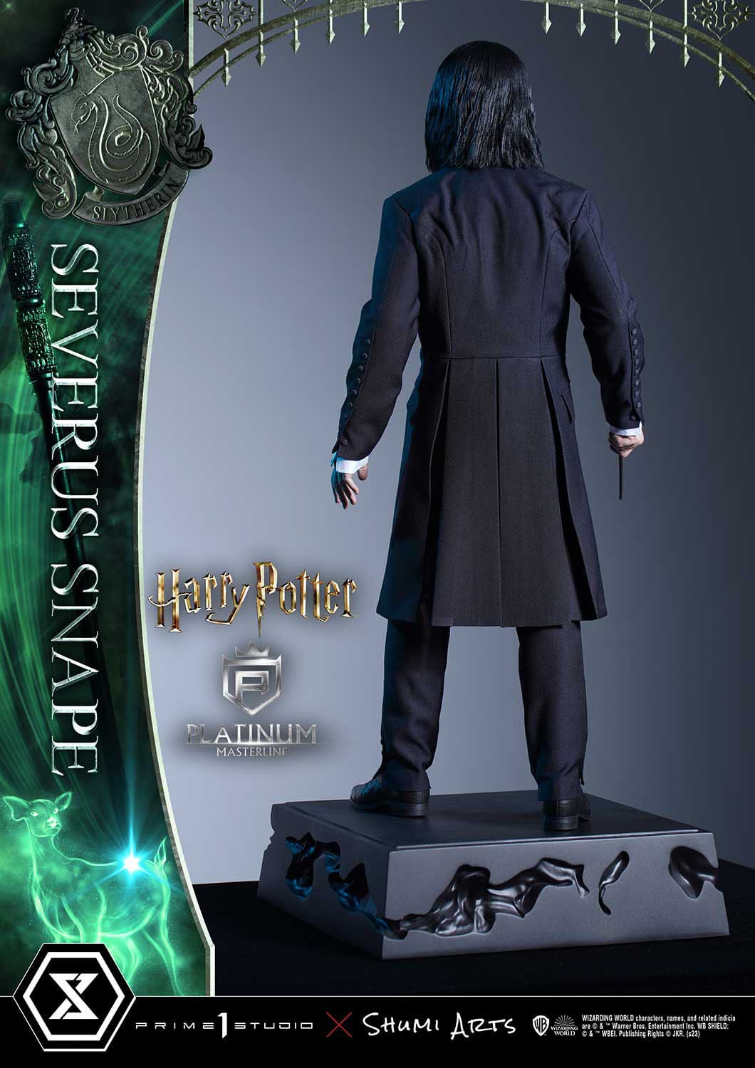 Harry Potter Platinum Masterline Statue 1/3 – Severus Snape (55 cm) | Limitiert auf 150 Stück