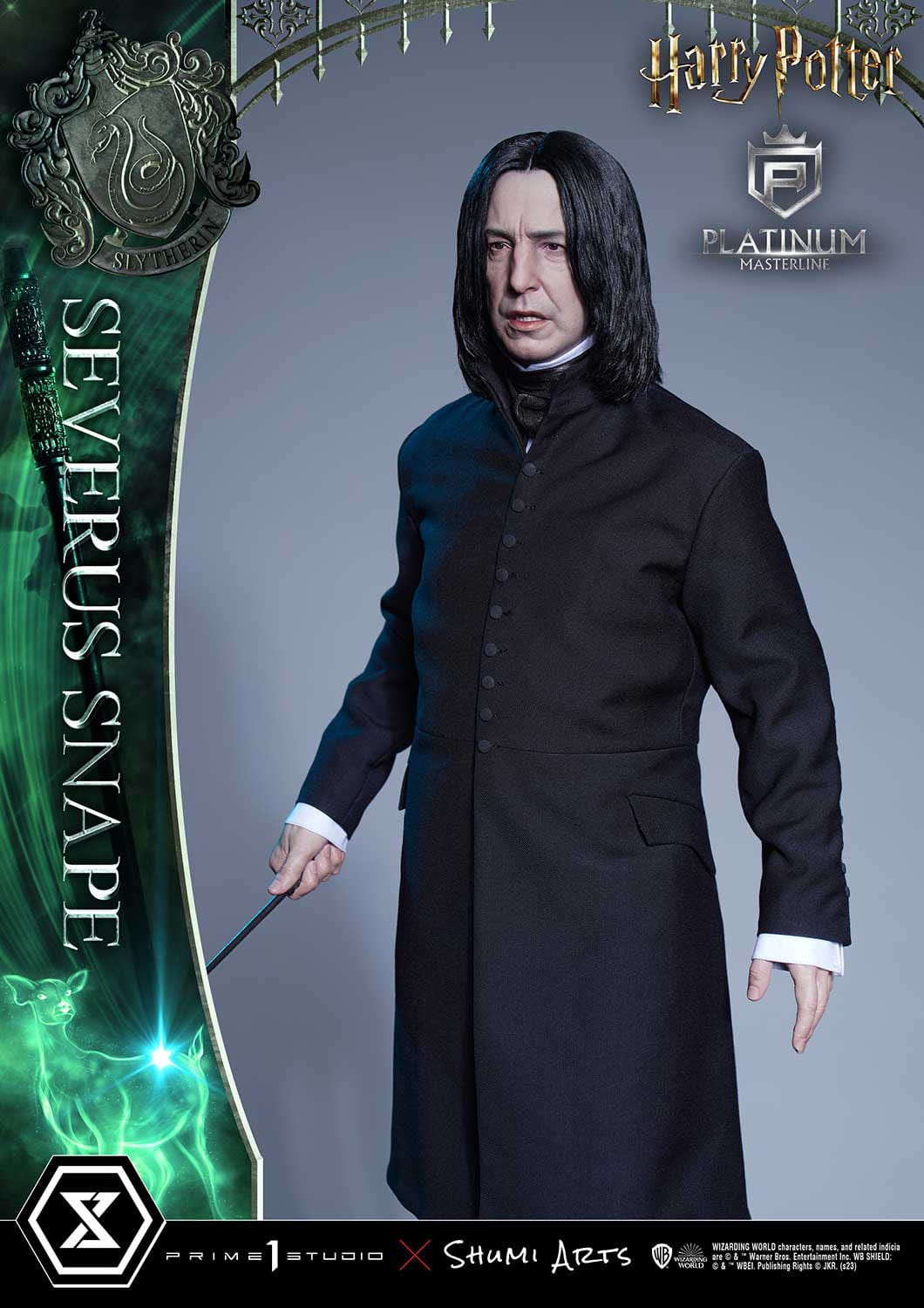 Harry Potter Platinum Masterline Statue 1/3 – Severus Snape (55 cm) | Limitiert auf 150 Stück