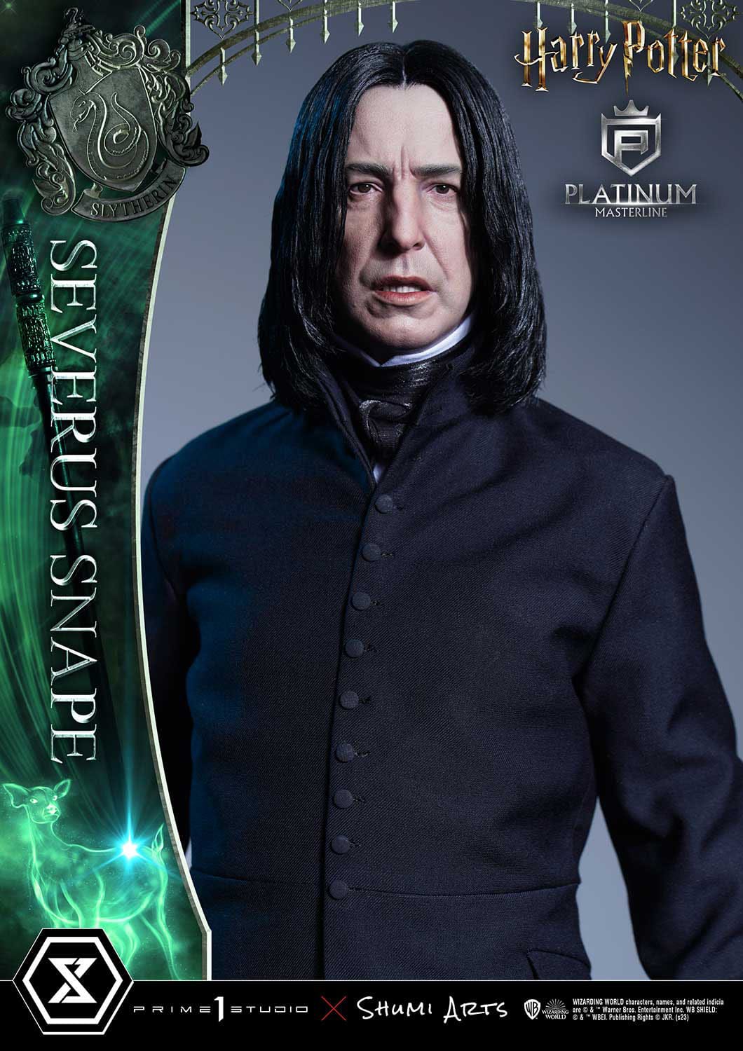 Harry Potter Platinum Masterline Statue 1/3 – Severus Snape (55 cm) | Limitiert auf 150 Stück