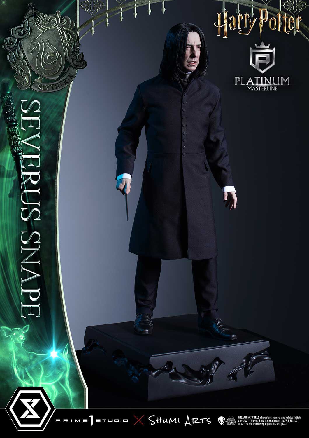 Harry Potter Platinum Masterline Statue 1/3 – Severus Snape (55 cm) | Limitiert auf 150 Stück