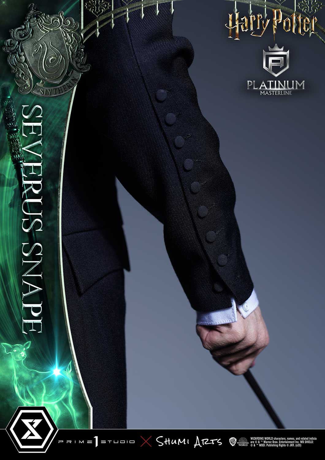 Harry Potter Platinum Masterline Statue 1/3 – Severus Snape (55 cm) | Limitiert auf 150 Stück