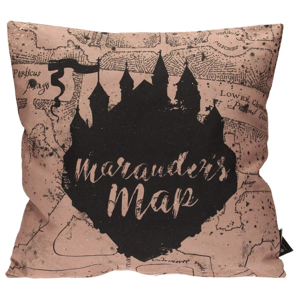 Harry Potter Kissen – Marauder’s Map (45 × 45 cm)