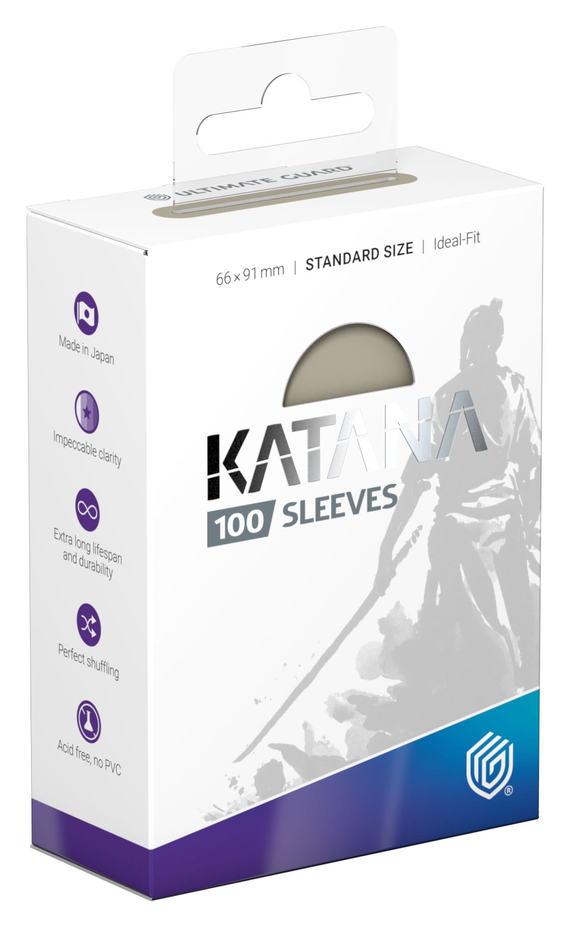 Ultimate Guard Katana Sleeves – Standardgröße (100 Stück) | Premium-Kartenhüllen