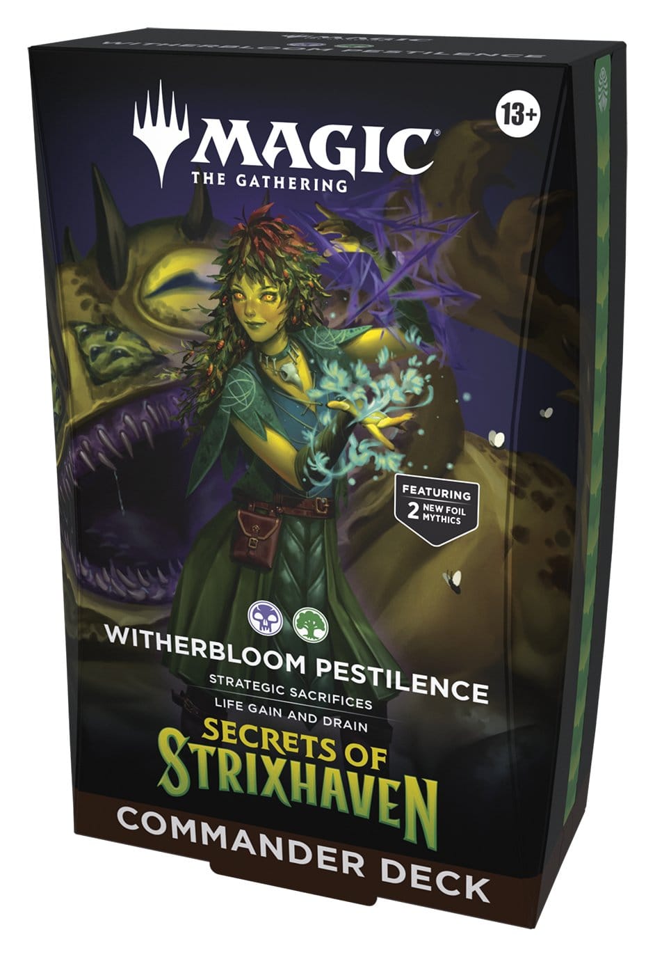 Magic: The Gathering – Secrets of Strixhaven Commander Decks (5) Deutsch