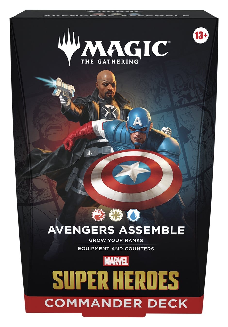 Magic: The Gathering – Marvel Super Heroes Commander Decks (4) Deutsch