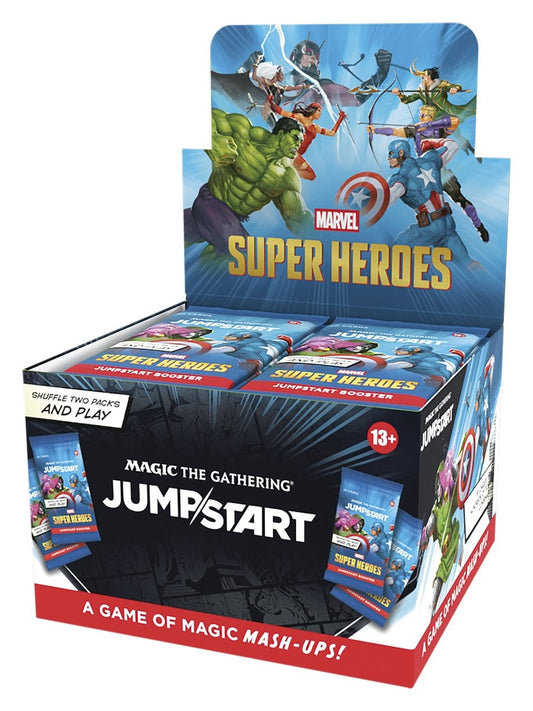 Magic: The Gathering – Marvel Super Heroes Jumpstart Booster Display (24) Deutsch