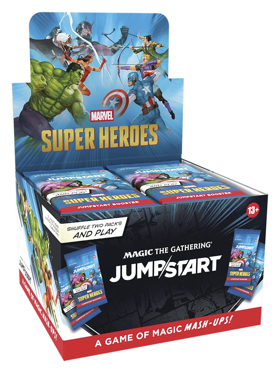 Magic: The Gathering – Marvel Super Heroes Jumpstart Booster Display (24) Deutsch