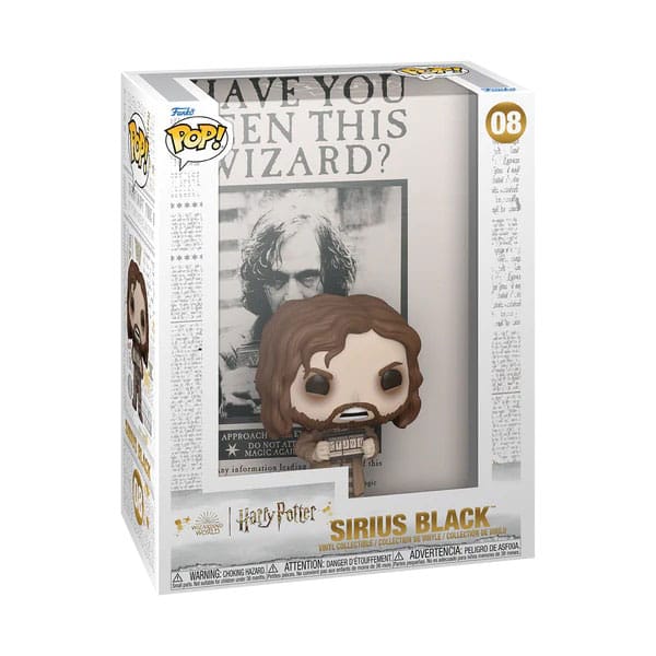 Harry Potter Funko POP! Comic Cover – Sirius Black mit Poster
