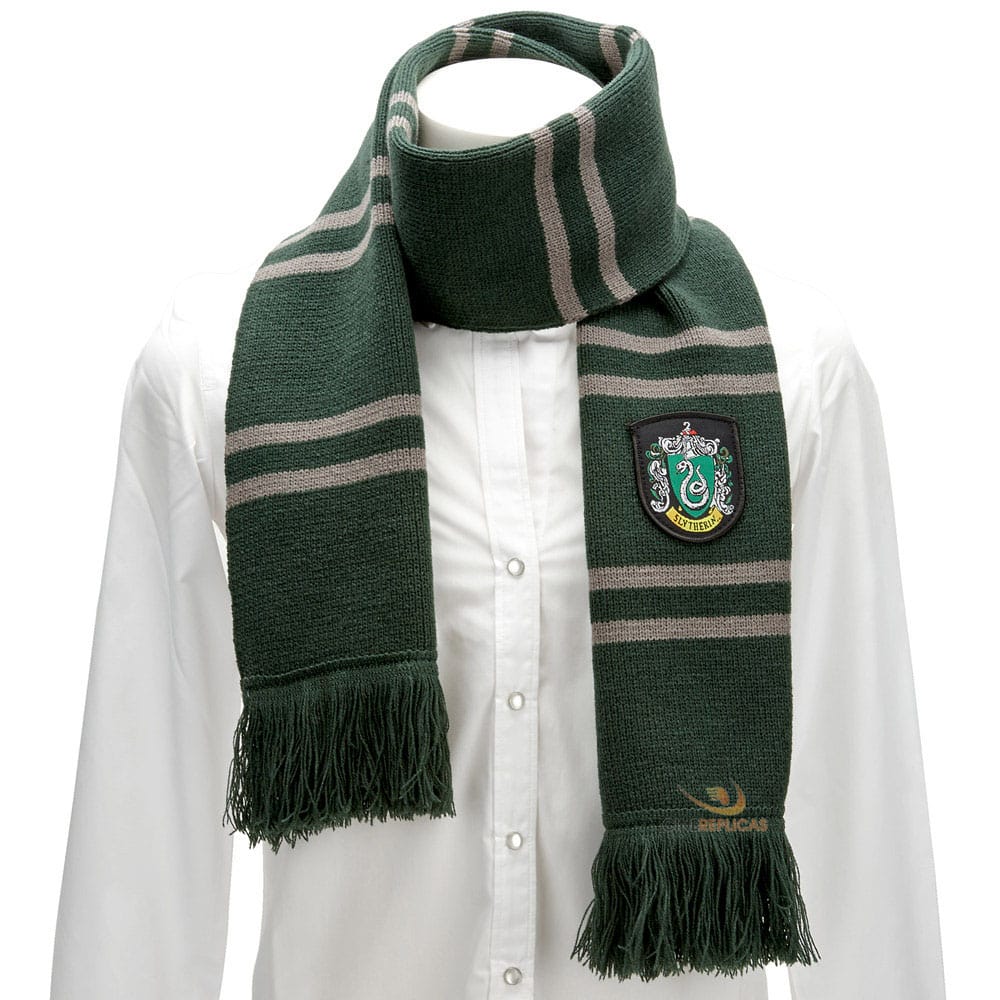 Harry Potter Schal – Slytherin Hausfarben (190 cm)