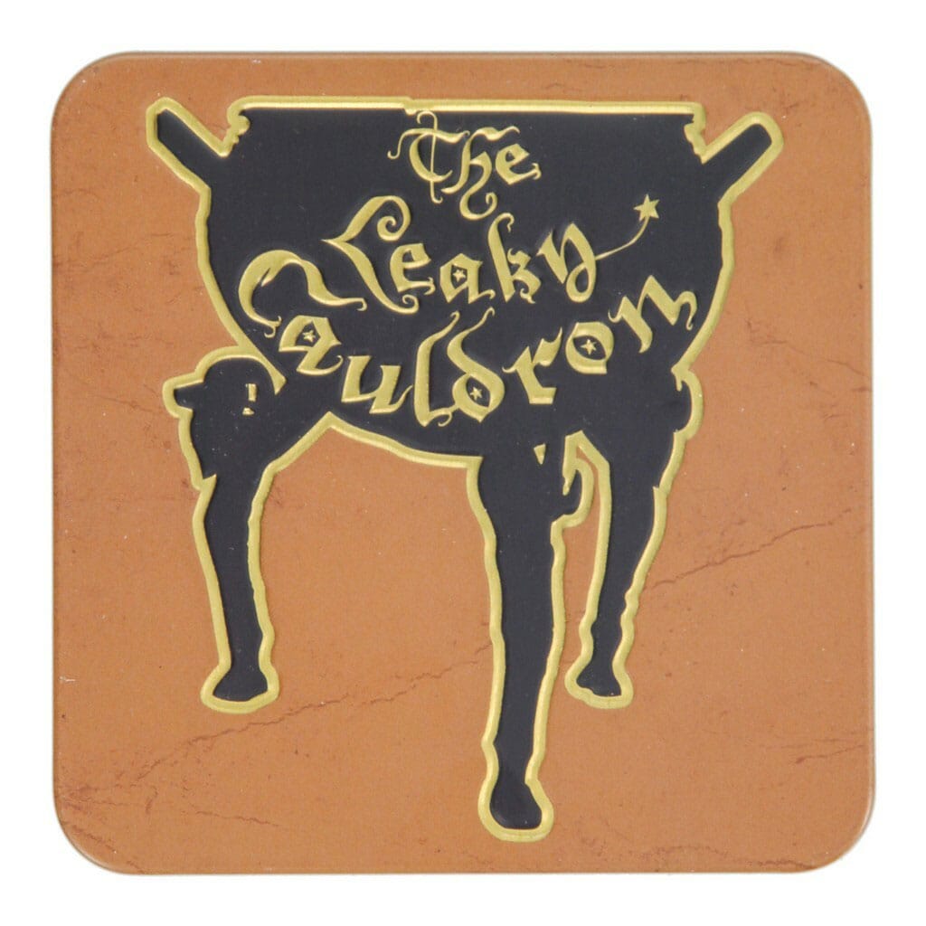 Harry Potter Leaky Cauldron Glas & Untersetzer Set