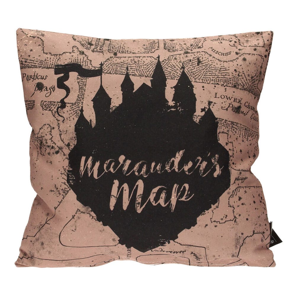 Harry Potter Kissen – Marauder’s Map (45 × 45 cm)