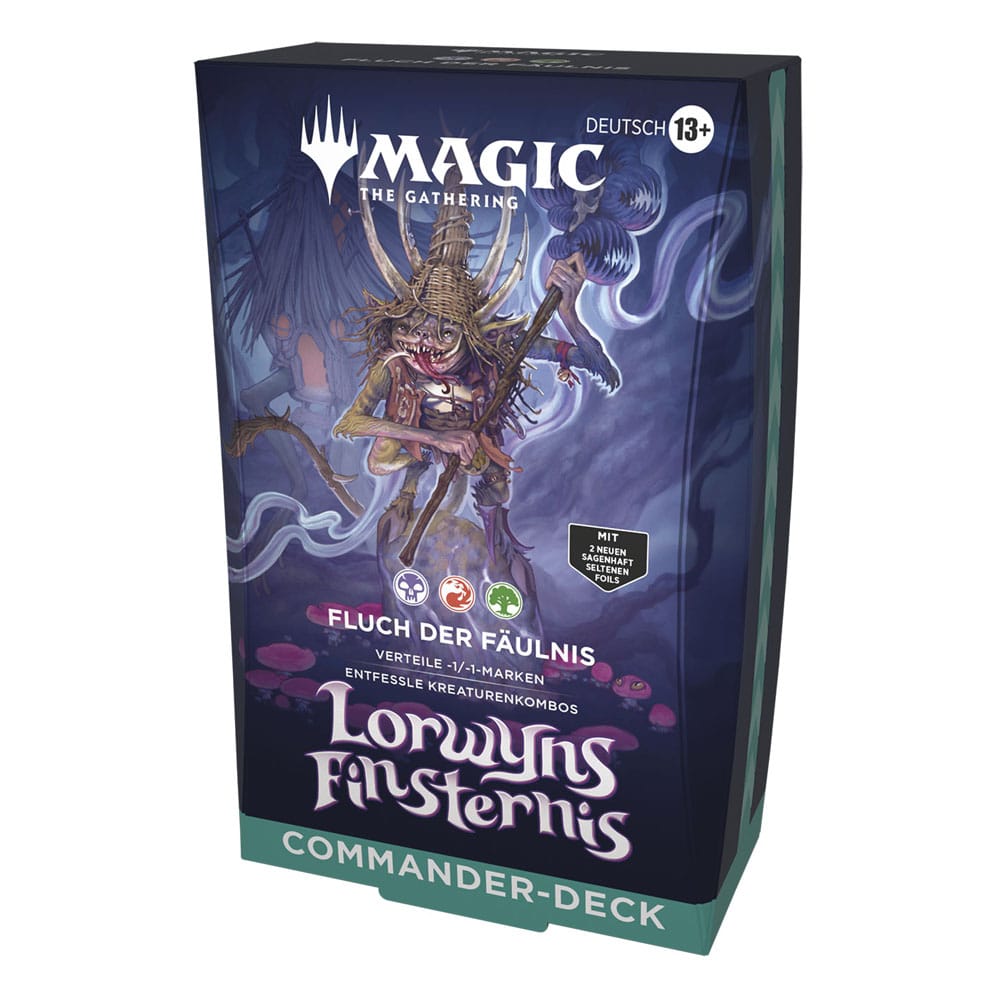 Magic the Gathering Lorwyns Finsternis Commander Decks Display (Deutsch)