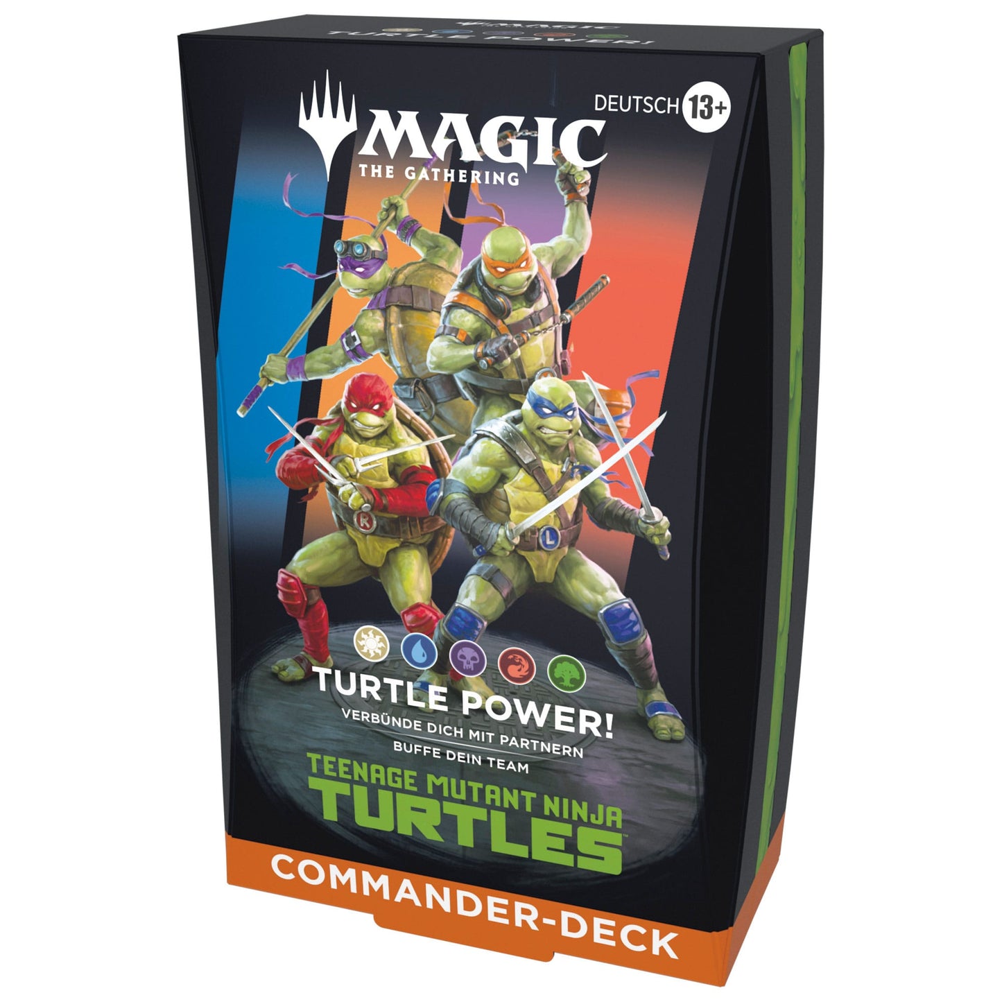 Magic: The Gathering – Teenage Mutant Ninja Turtles Commander-Deck Deutsch